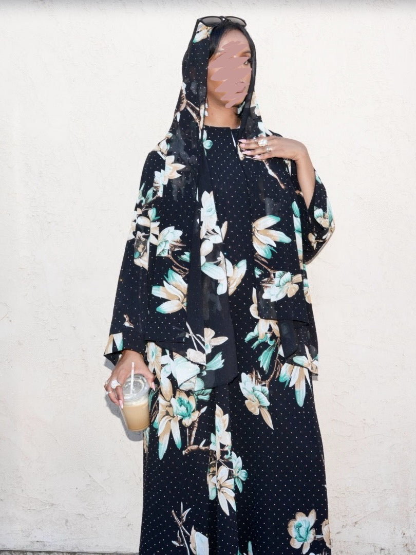 Midnight Orchid (Closed Abaya)