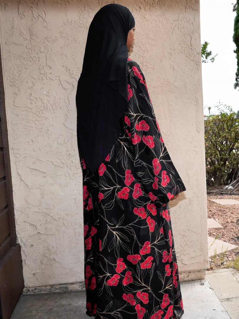 Midnight Ruby (closed abaya)