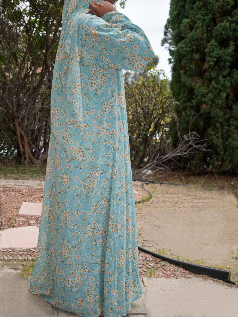 Crystal Meadow (closed abaya)