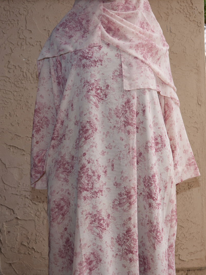 Vintage Pink (closed abaya)