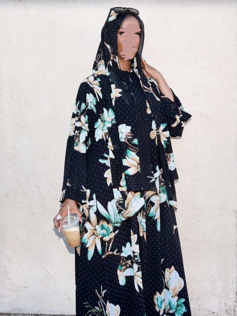 Midnight Orchid (Closed Abaya)