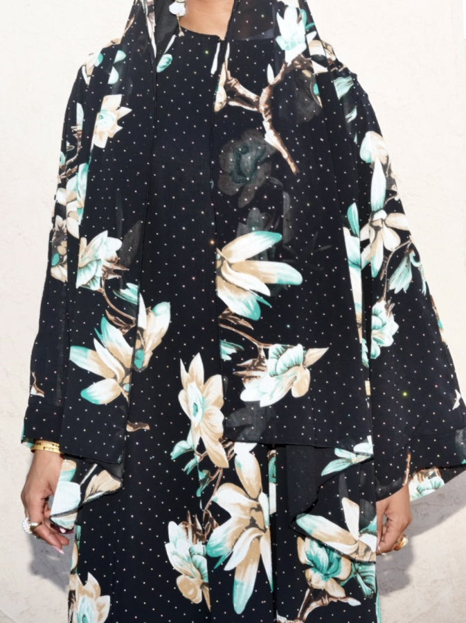 Midnight Orchid (Closed Abaya)