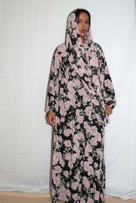 Veil Bloom- Closed Abaya