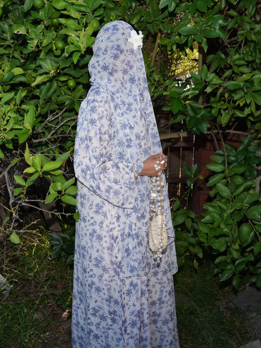 Palm Blu (closed abaya)
