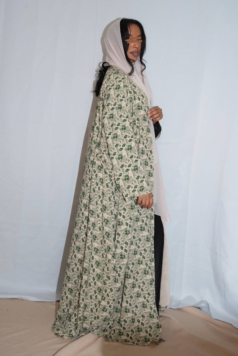 Sage bloom - Bahrain Abaya