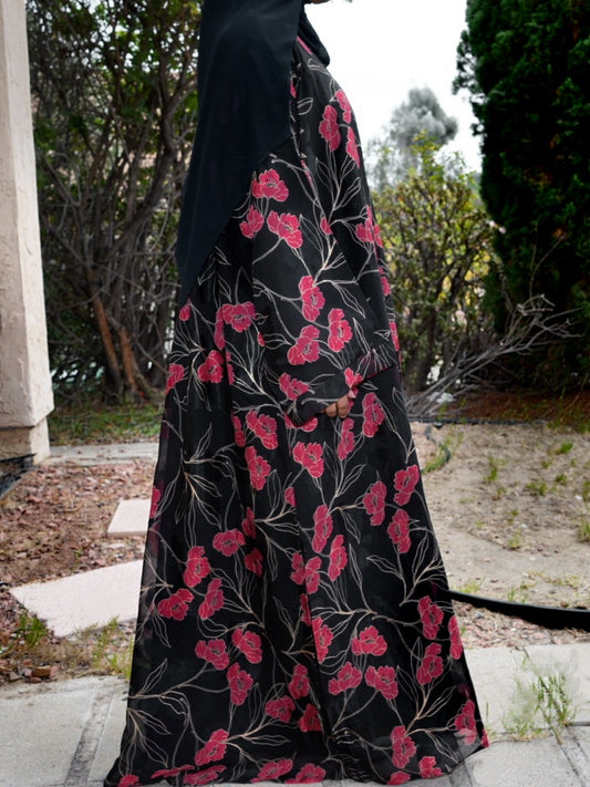 Midnight Ruby (closed abaya)