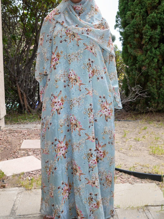 Bluebell Shine (closed abaya)