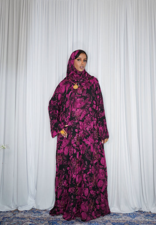 Nooriya - Beaded Abaya